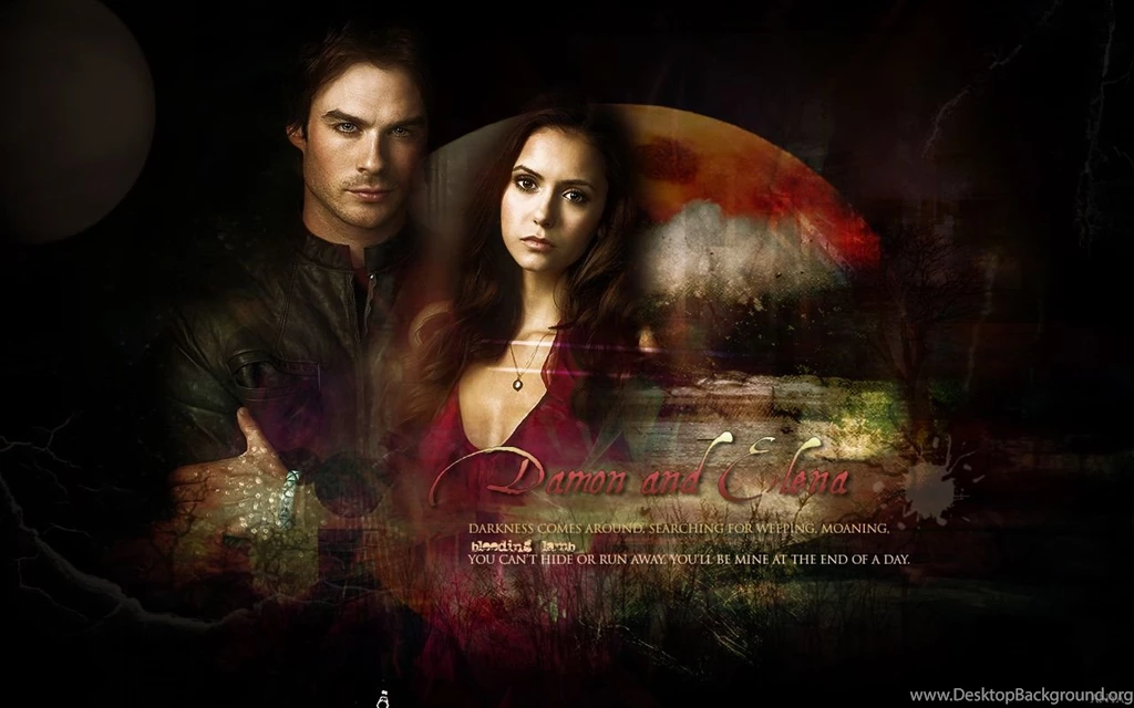 Delena Damon & Elena Wallpapers (25156480) Fanpop