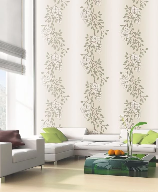 Green Leaves Wallpapers Self Adhesive Vinyl Wall Covering ...