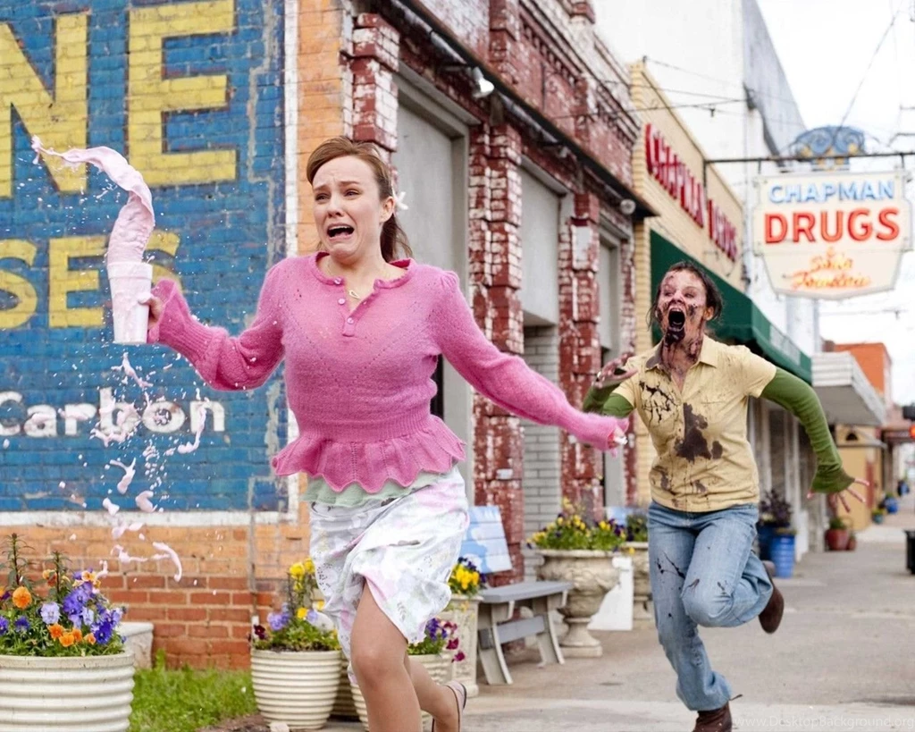 Zombie Chase   Zombieland Wallpapers (20358646)   Fanpop