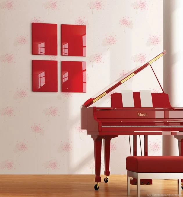 Pink Wallpapers Self Adhesive Vinyl Spring Living Rooms Ideas ...