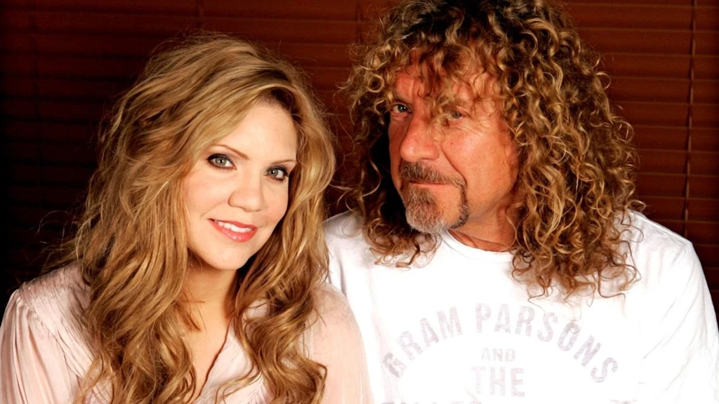 Download Wallpapers 1366x768 Robert Plant, Alison Krauss, Couple ...