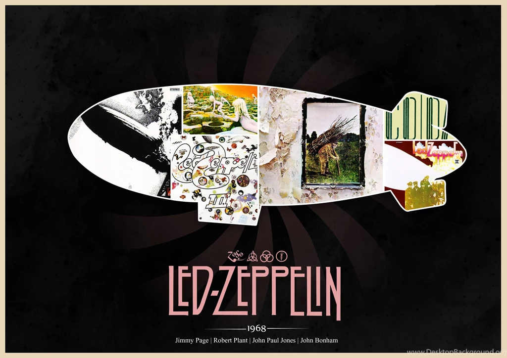 Led Zeppelin Hard Rock Classic Groups Bands Jimmy Page Robert ...