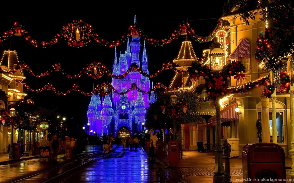 Disney world christmas wallpaper disney world christmas night disneyland.jpg
