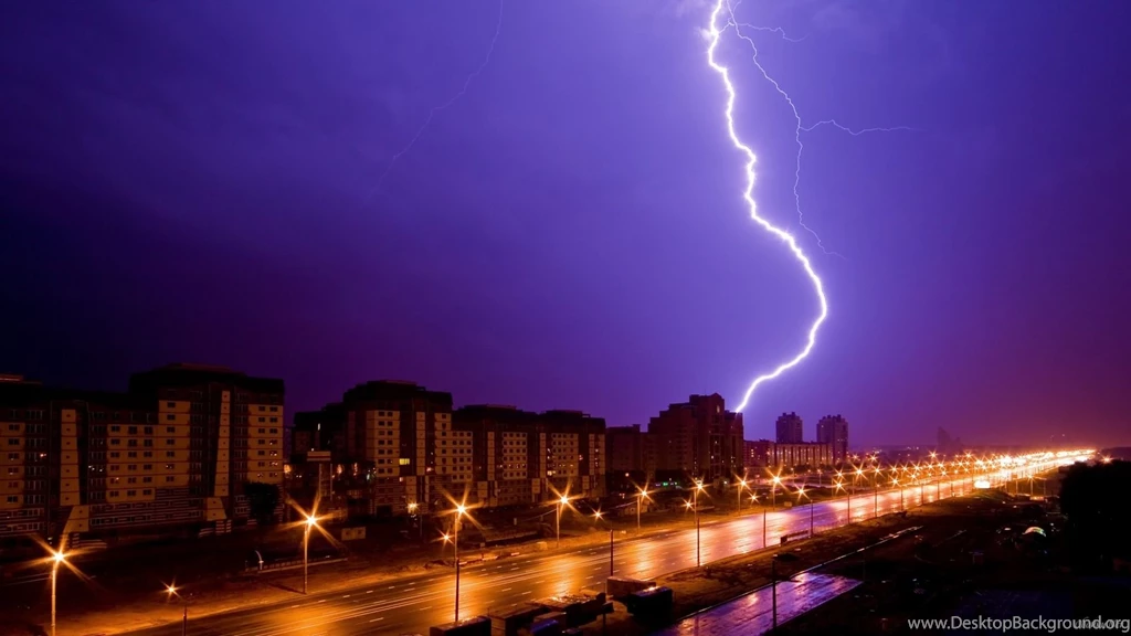 Gallery For Lightning City Wallpapers