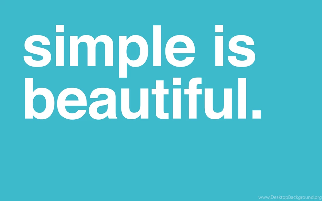 Minimal desktop wallpaper simple is beautiful At Andrewchen