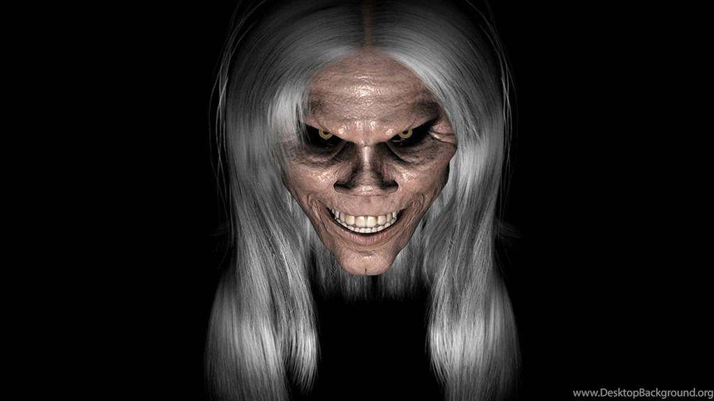 1366x768px Scary Images Of Woman
