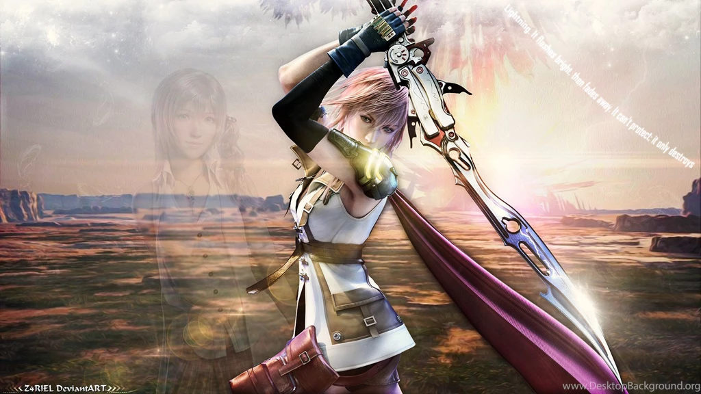 Wallpapers   Lightning [Final Fantasy XIII] By Z4RIEL On DeviantArt