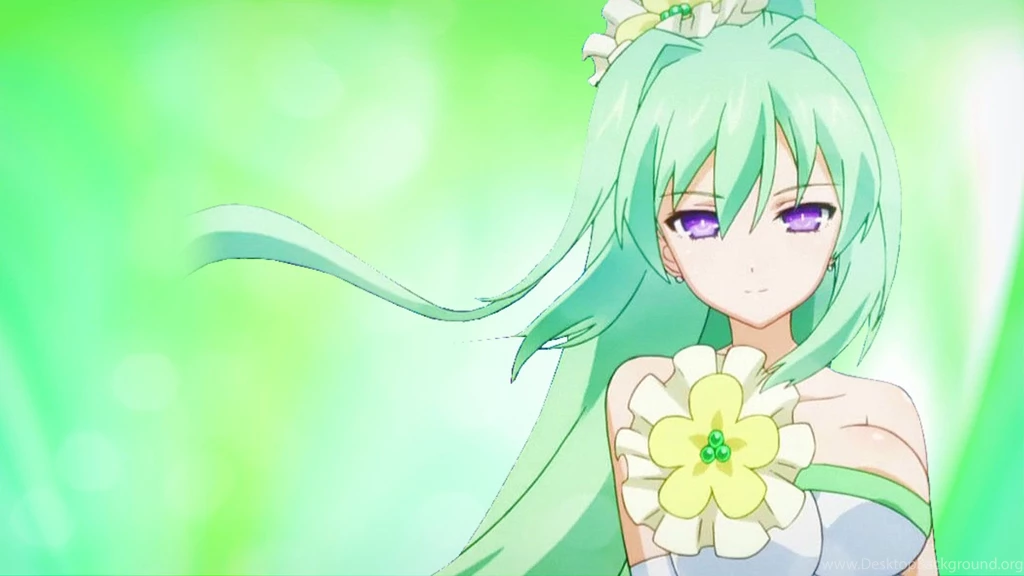 Hyperdimension Neptunia Green Heart Wallpapers By Jessymoonn On ...