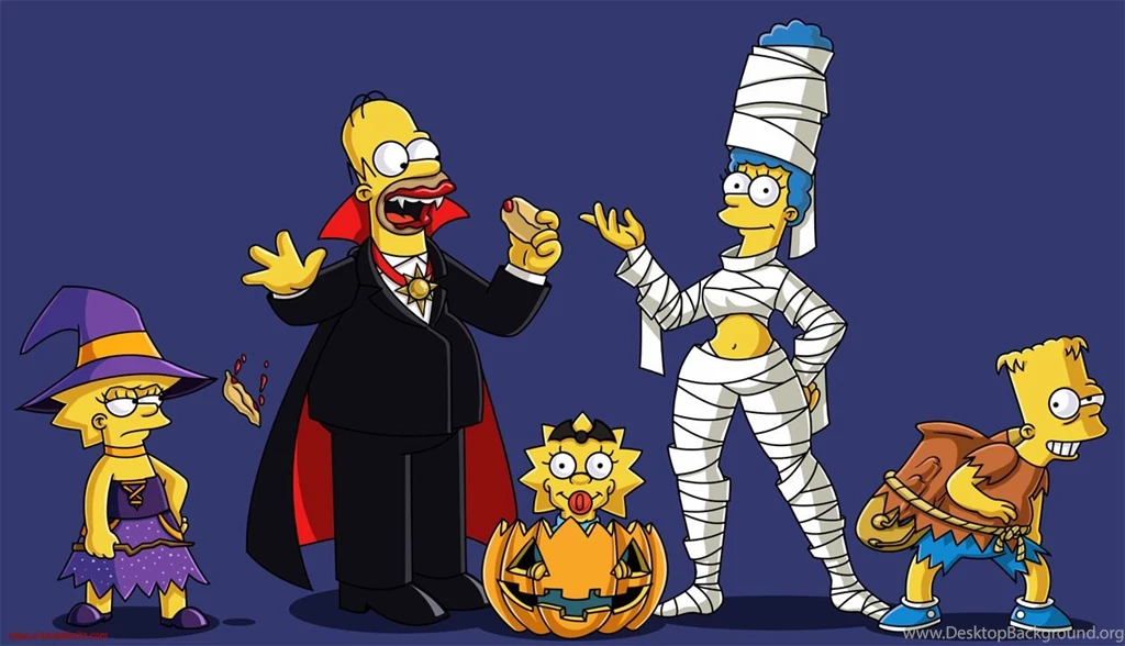 Wallpapers ★ Simpsons Halloween Widescreen Wallpapers, Bizarre ...