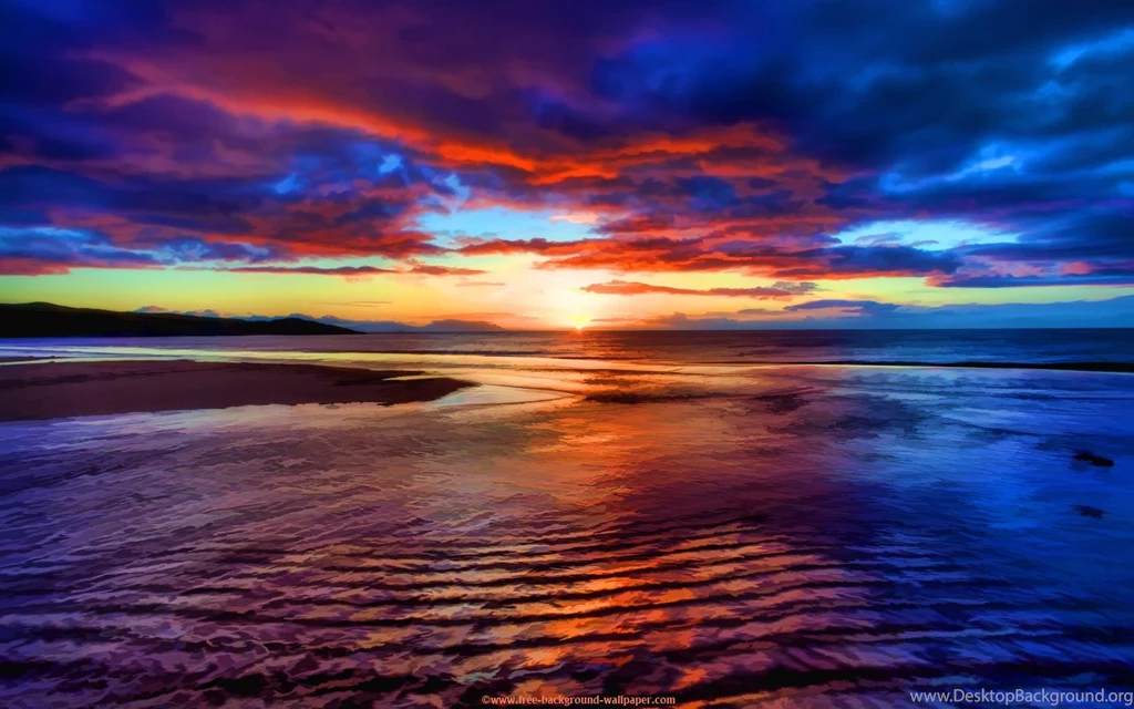 Sunset Beach Backgrounds   Wallpapers Cave