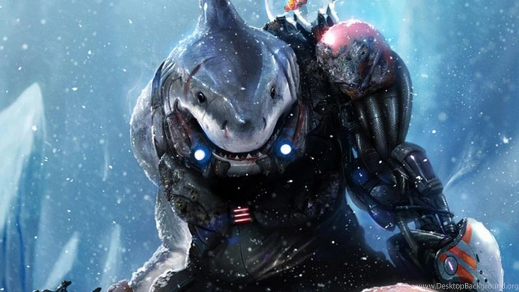 MECH SHARK WALLPAPER   (