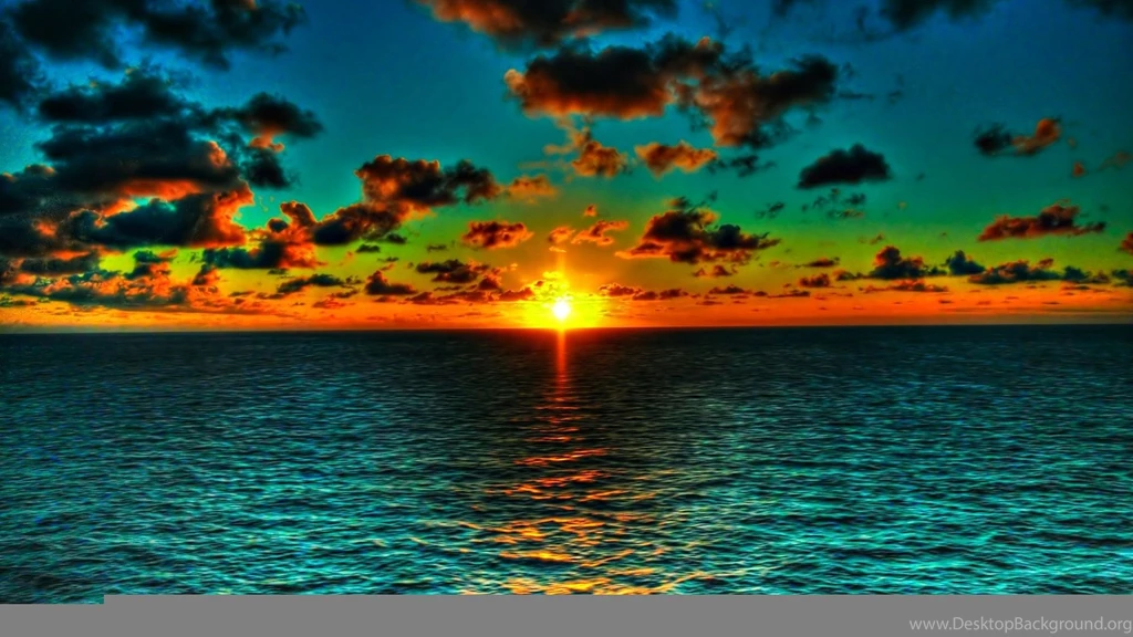 Beautiful Orange Sunset Wallpapers