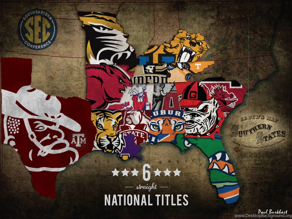 SEC Map With Ol Sarge