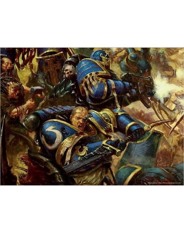 Black Library & Warhammer Digital Ultramarines Omnibus I Wallpapers