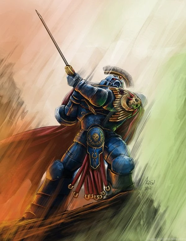 Mourning Ultramarine By Althwen On DeviantArt