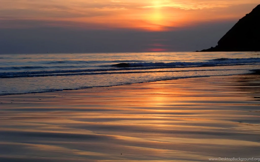 Beach Sunset Wallpapers Full HD