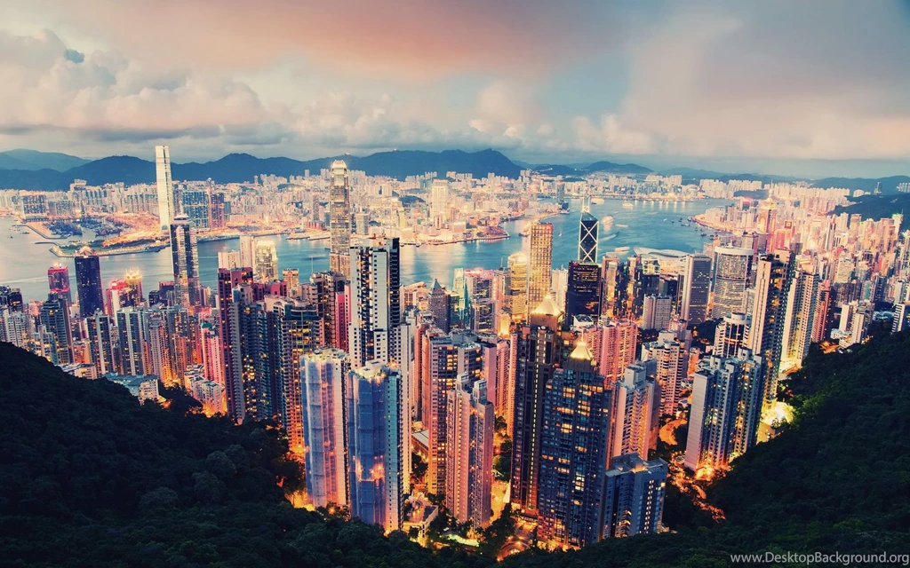 Alpine Baiyun City Hong Kong Skyline View HD Wallpapers