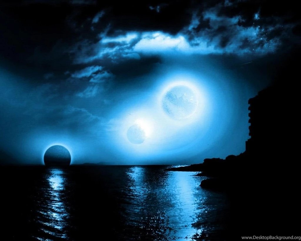 Multisolar Eclipse Unknown Planet Nature Space Fantasy Fantastic ...