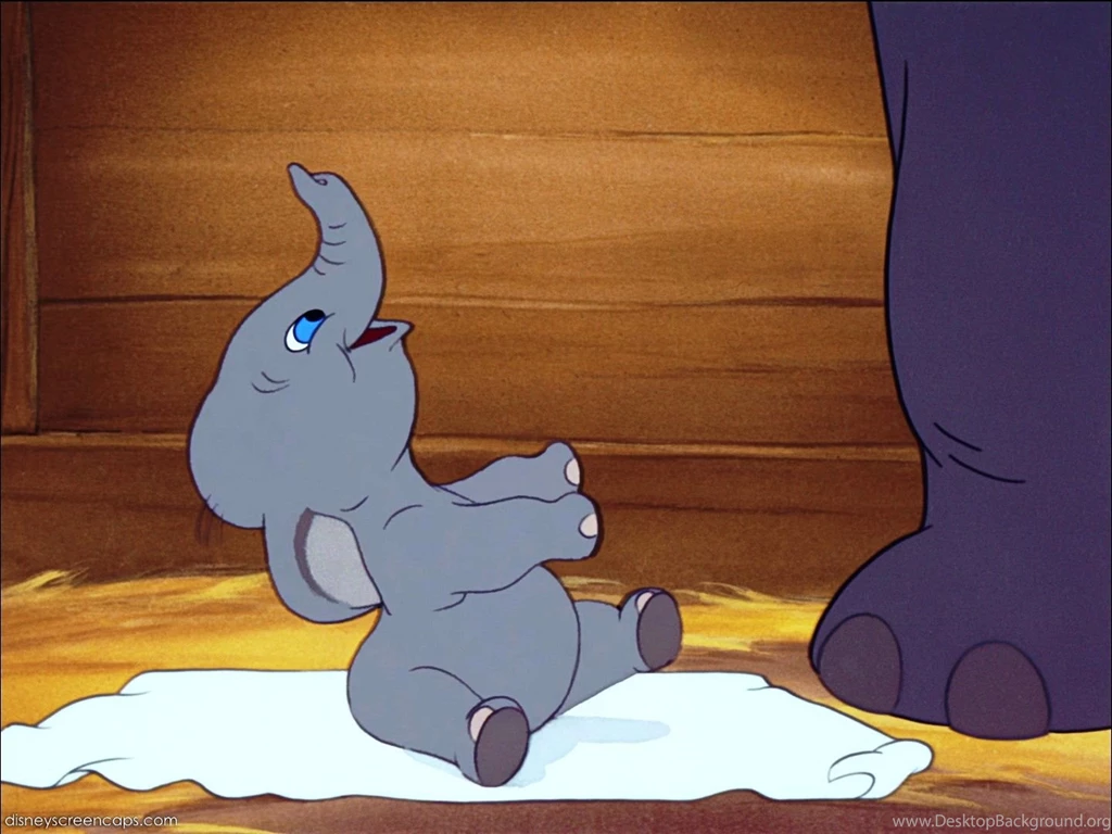 Disney Dumbo HD Image Wallpapers For IOS 7 Cartoons Wallpapers