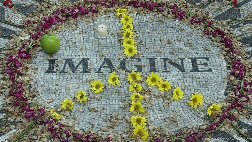 BEATLES IMAGINE WALLPAPER (