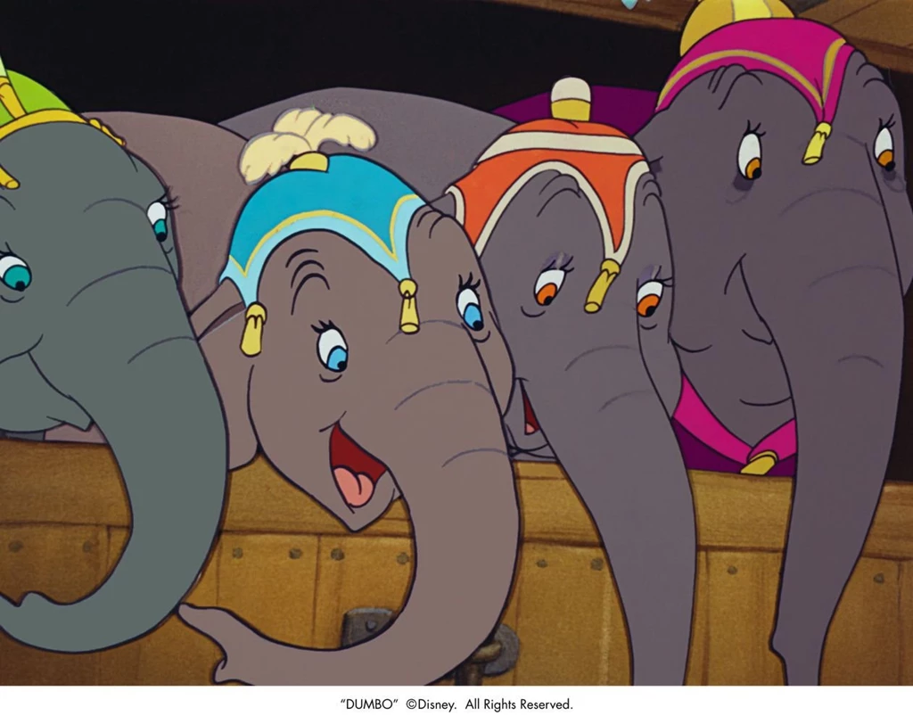 Elephant Volant Dumbo Screesaver HD Wallpapers Image For iPhone ...