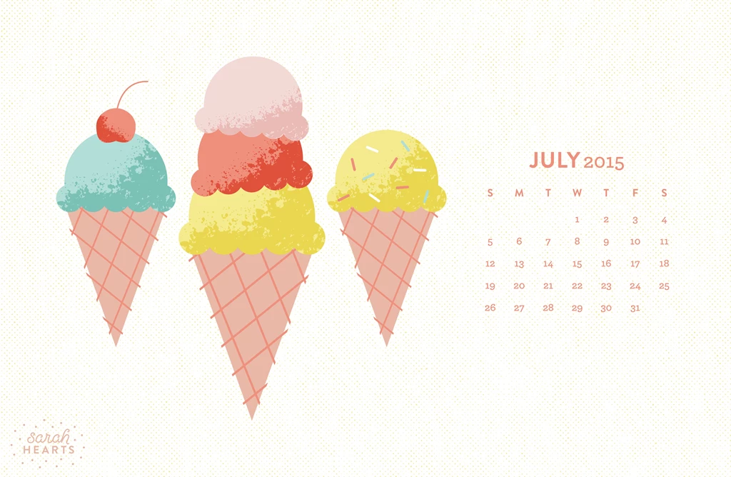 July 2015 Calendar Wallpapers Sarah Hearts