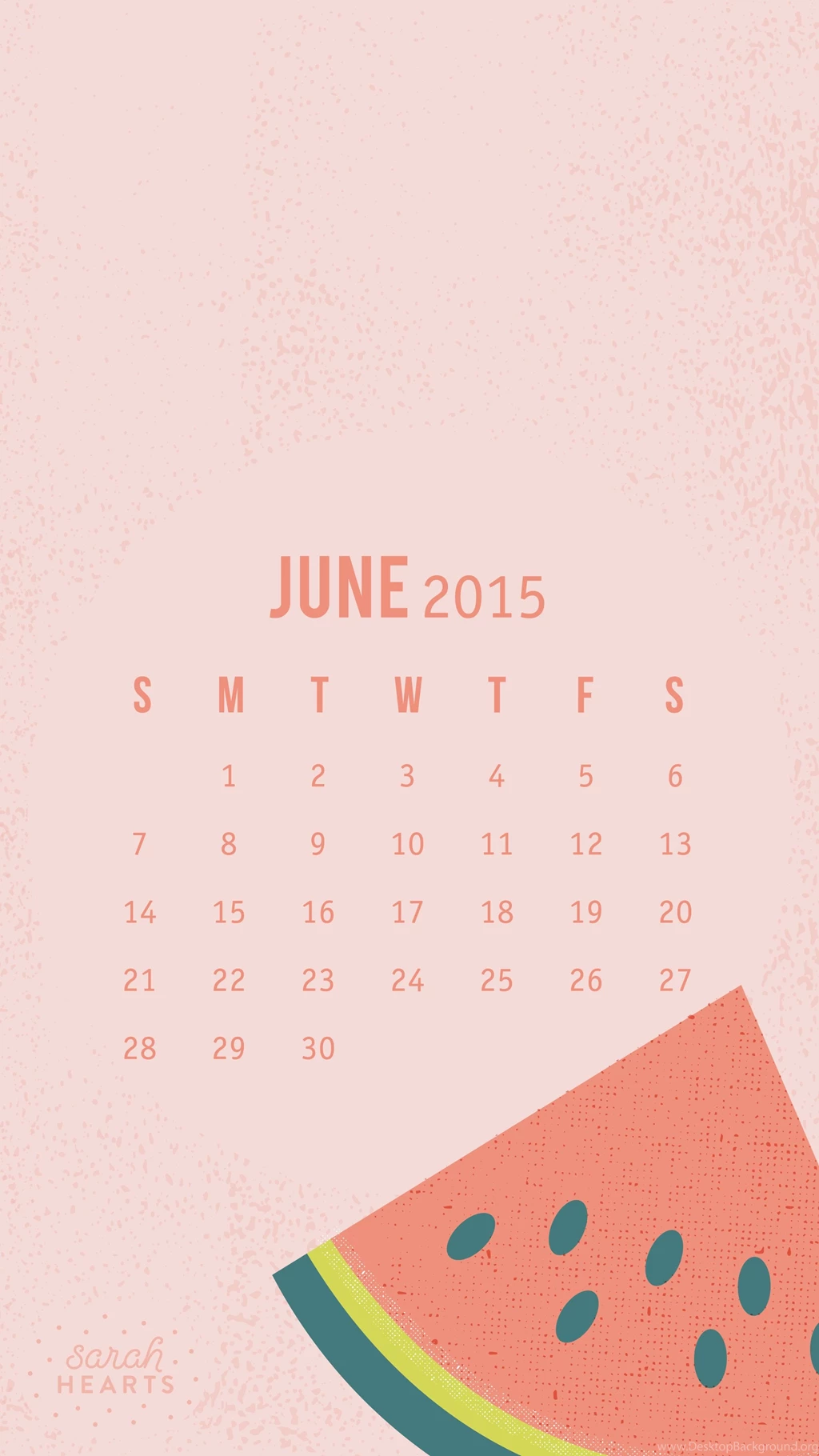 June 2015 Calendar Wallpapers Sarah Hearts
