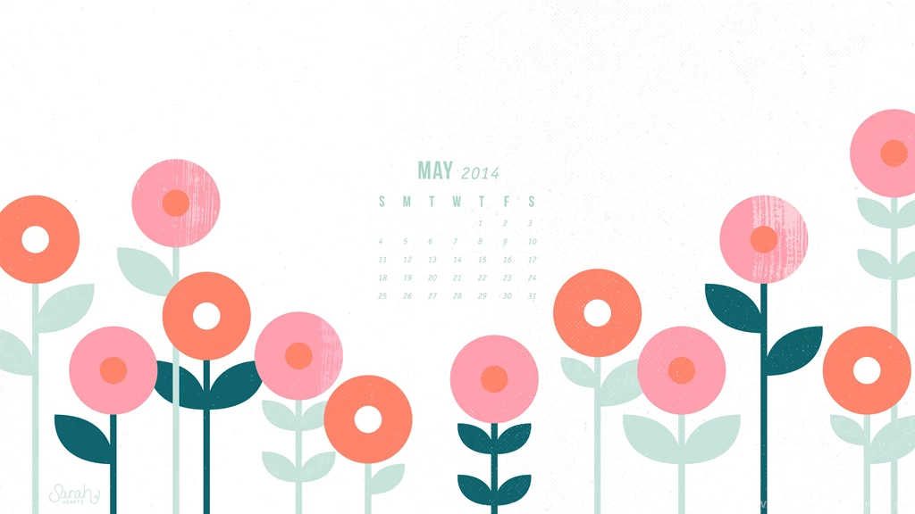 May 2014 Calendar Wallpapers   Sarah Hearts