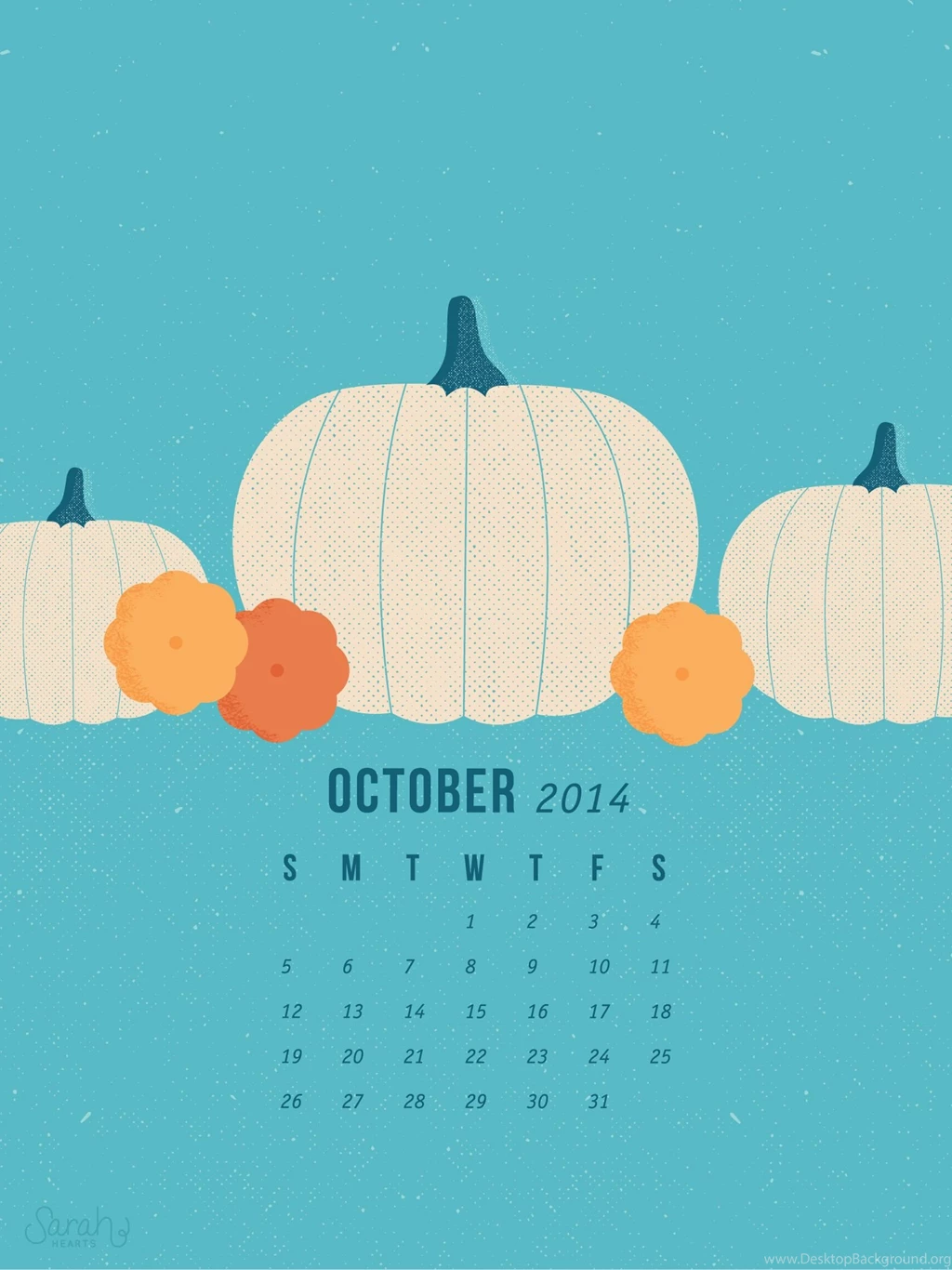 October 2014 Calendar Wallpapers Sarah Hearts