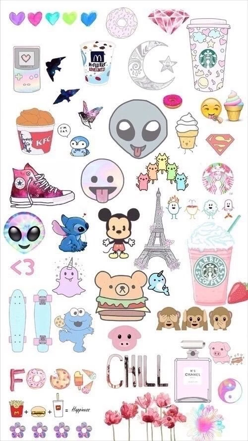 Alien, Converses, Cute, Emoji, Friend, Friends, Lilo, Live, Mickey ...
