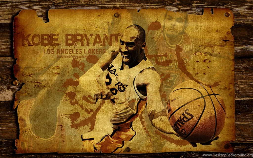 Vintage Kobe Bryant Lakers Basketball Wallpapers Streetball
