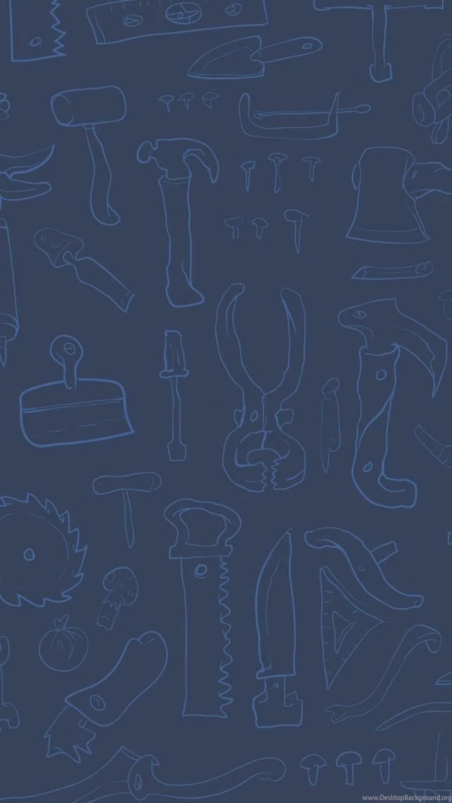 Download Wallpapers 640x1136 Background, Tools, Drawings, Patterns ...