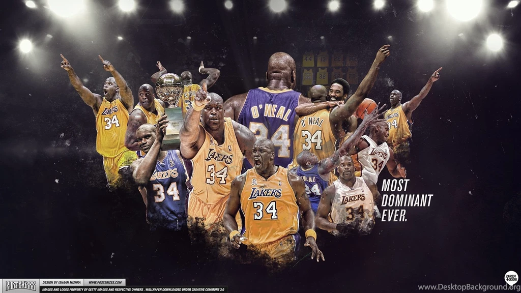 Shaquille O Neal, Lakers, Angeles, Portfolio, 1920x1080 HD ...