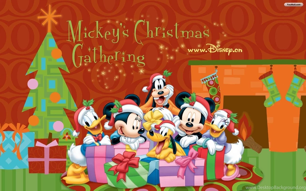 Disney Christmas Wallpaper Backgrounds Wallpapers Cave