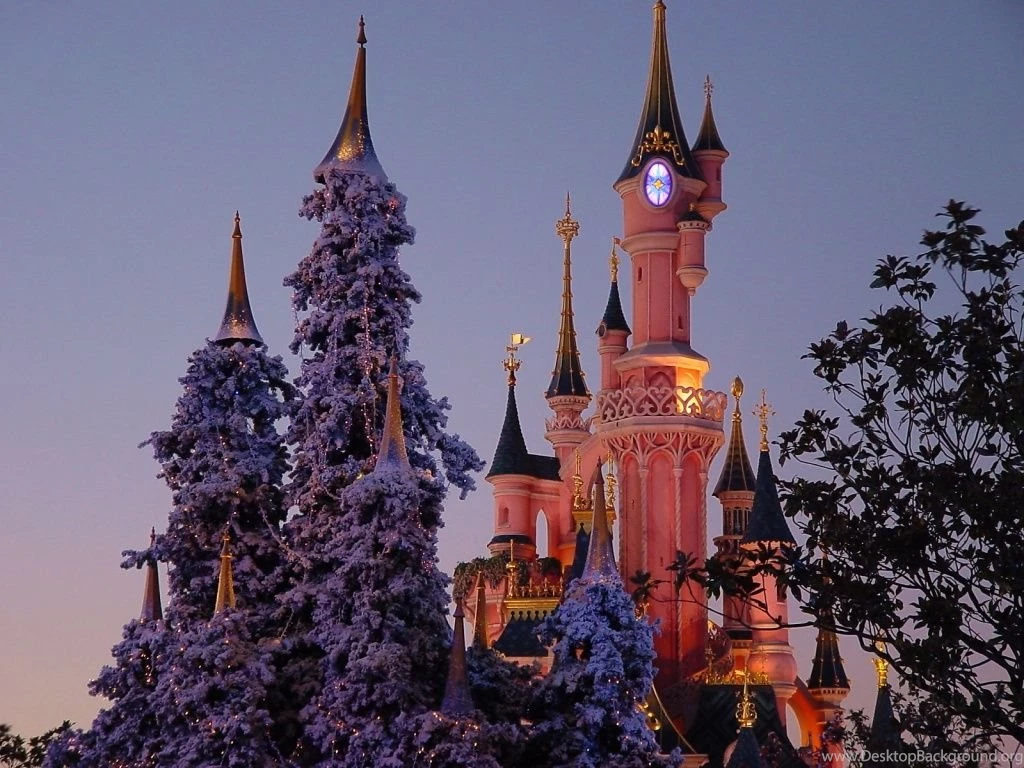 IRBOB SEVENFOLD: Disney Castle In Christmas Wallpapers