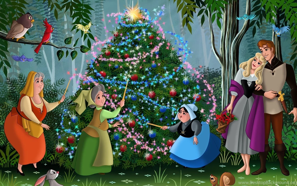2560x1600 Christmas Tree, Walt Disney, Fairytale, Animated Film ...