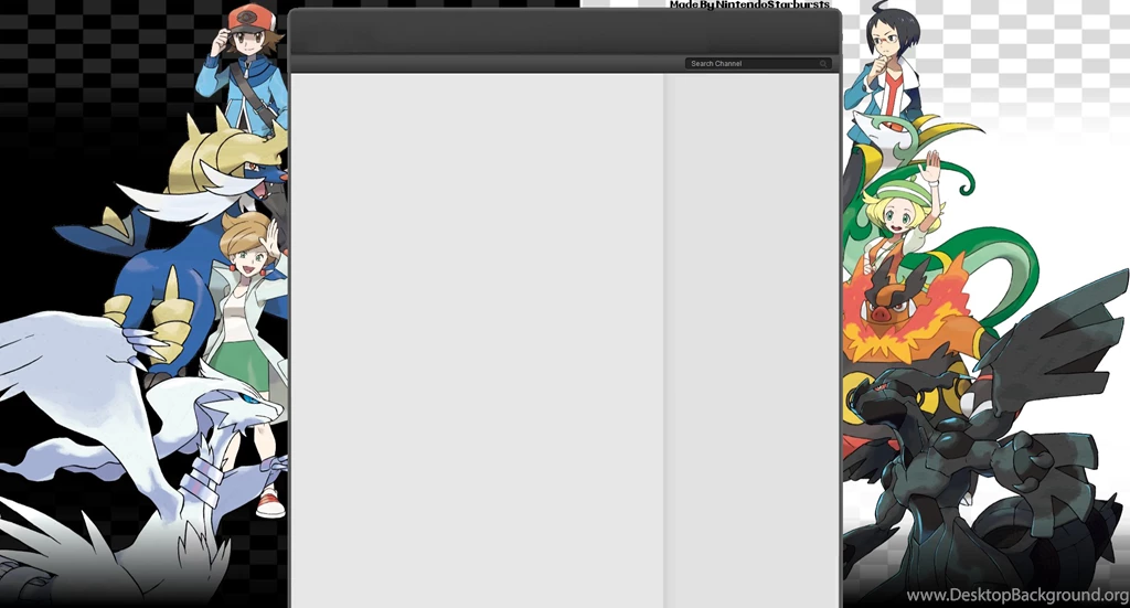 Pokemon Black And White Youtube Backgrounds By NintendoStarburst On ...