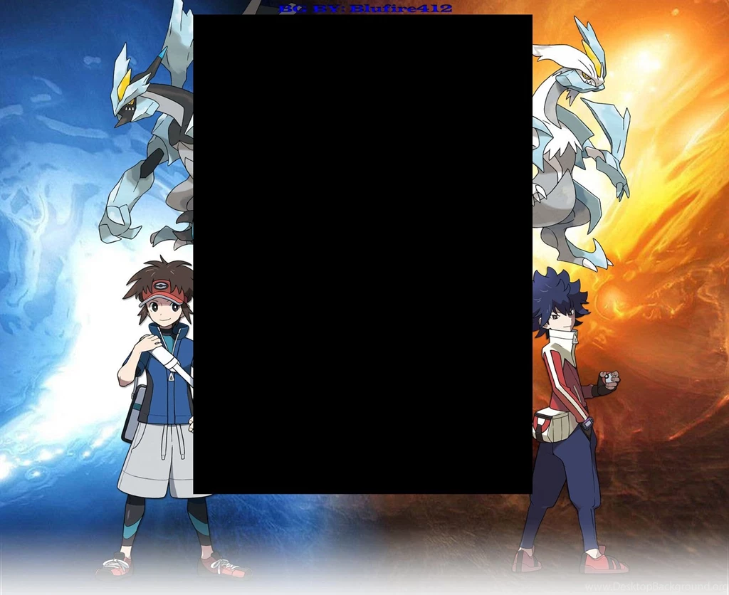 Pokemon Black And White 2 Youtube Backgrounds By Blufire412 On ...