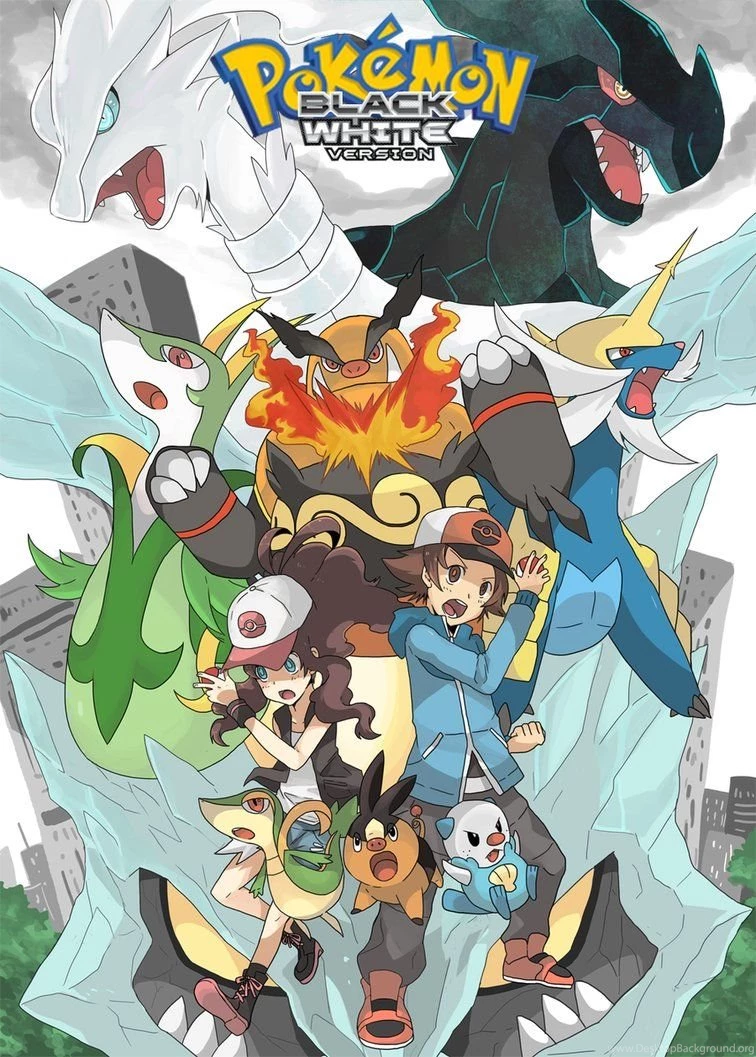 Pokemon Black And White By Seiryuuden On DeviantArt