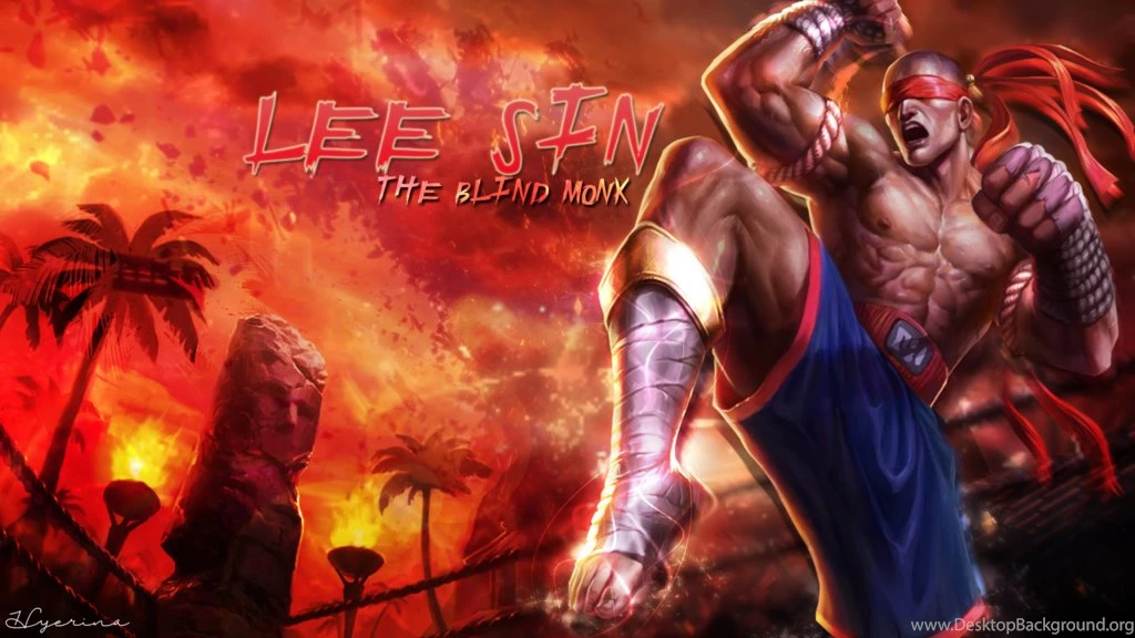 Lee Sin Muay Thai Wallpapers By Hyerina On Deviantart Desktop