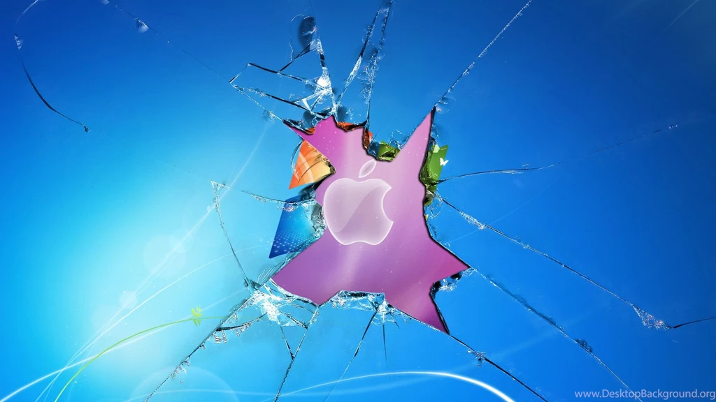 Apple Broken Windows Wallpapers