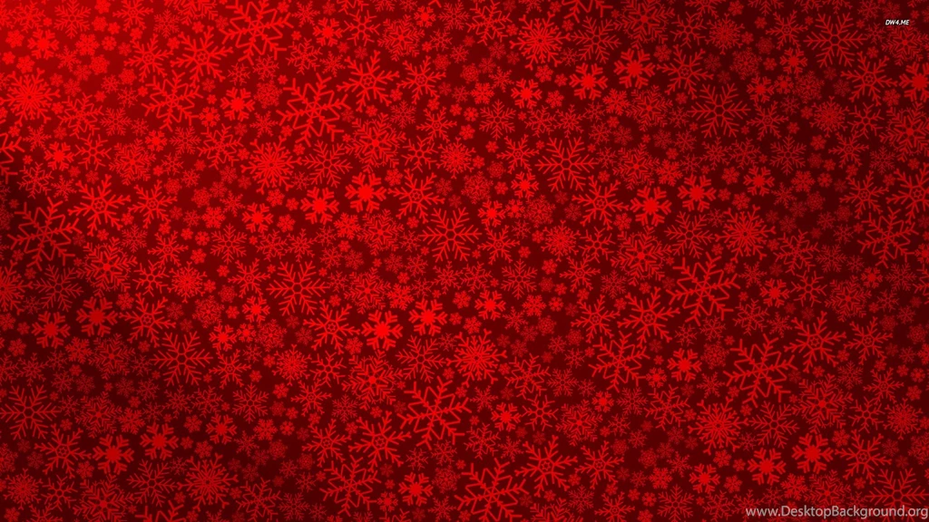 Red Snowflake Pattern Wallpapers Vector Wallpapers