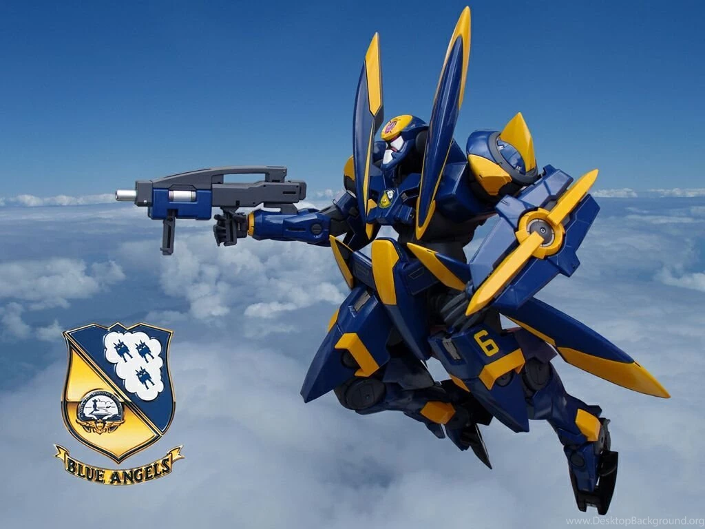 Kit Bash! GN X Blue Angels 2320 Version.