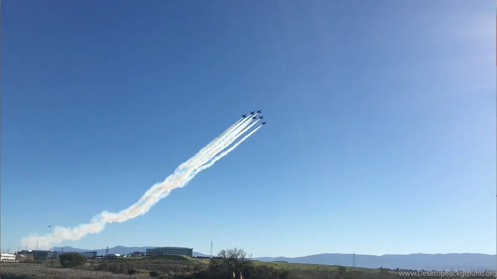 Blue Angels Flyover Super Bowl 50 YouTube