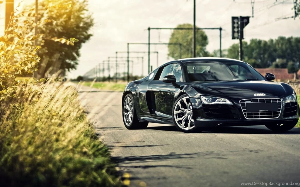 1440x900 Audi R8 Black Desktop PC And Mac Wallpapers
