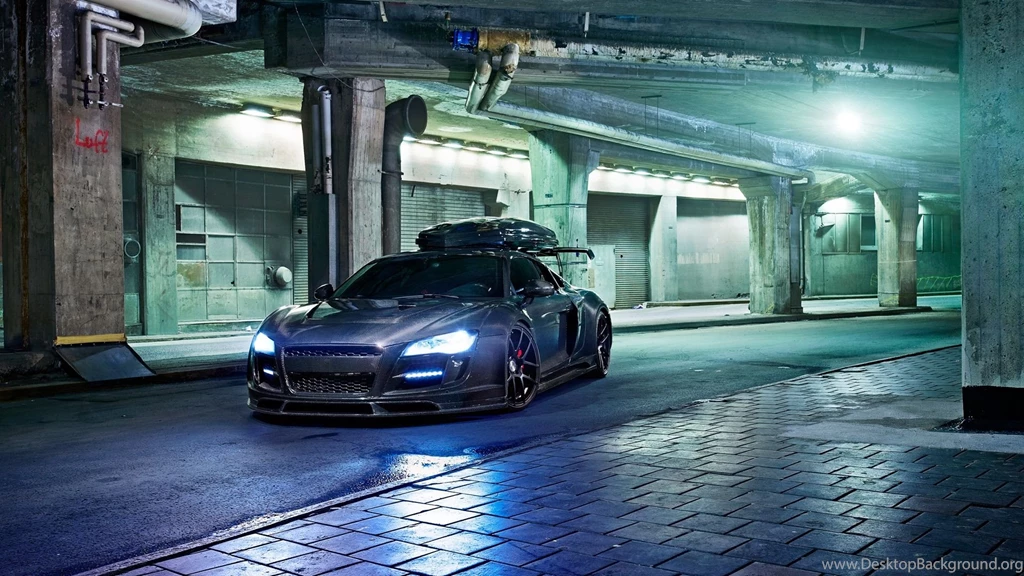 Audi R8 Black Car