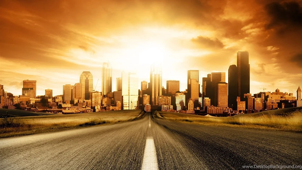 Urban City Wallpaper.