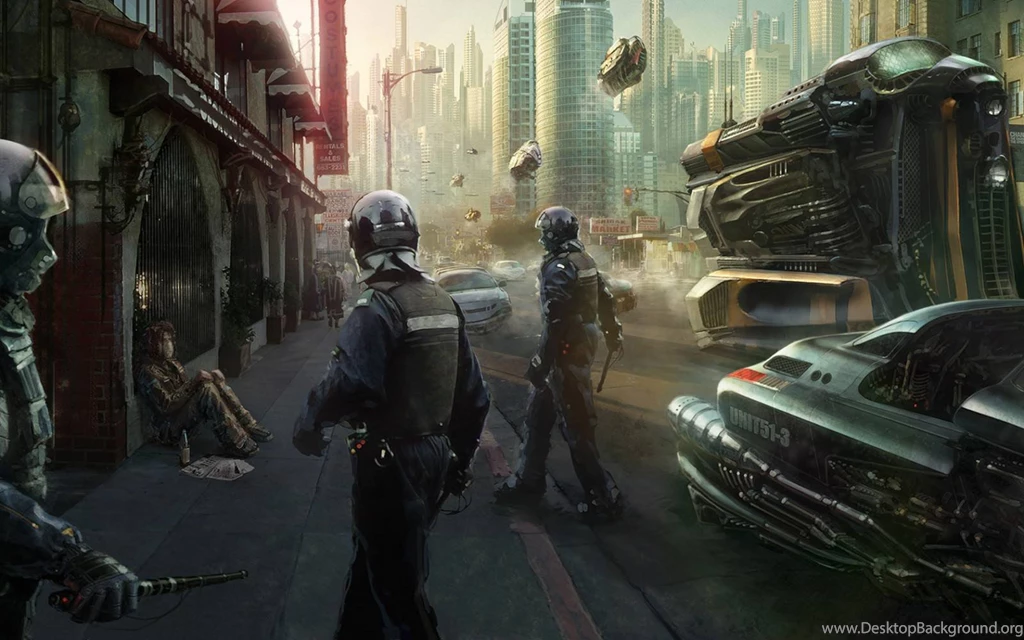 Cityscapes Futuristic Urban Wallpapers (
