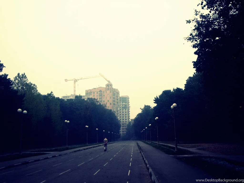 Streets Walk Alone Urban Wallpapers   (