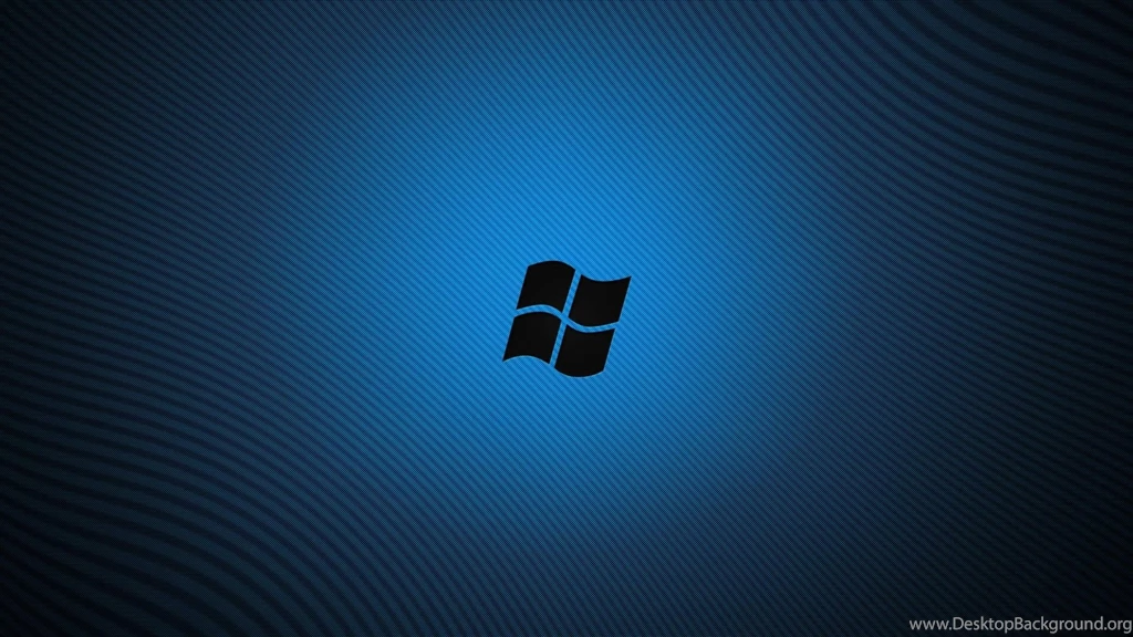 Download Wallpapers 1920x1080 Windows, Blue, Black, Logo Full HD ...